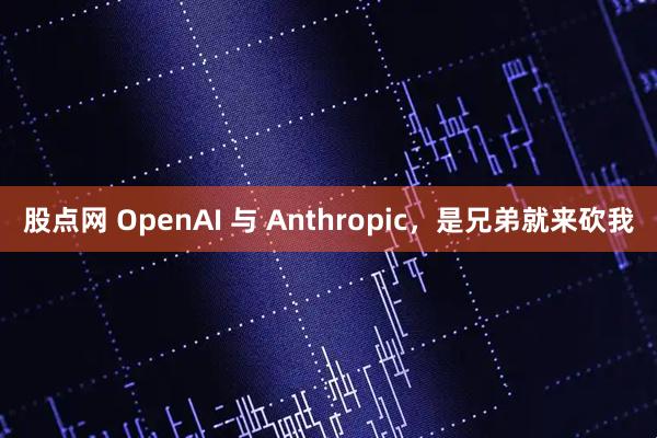 股点网 OpenAI 与 Anthropic，是兄弟就来砍我